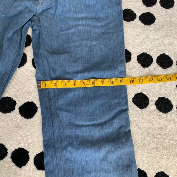 Vintage Relaxed Fit Denim Western Straight Leg Jeans - Picture 13 of 15